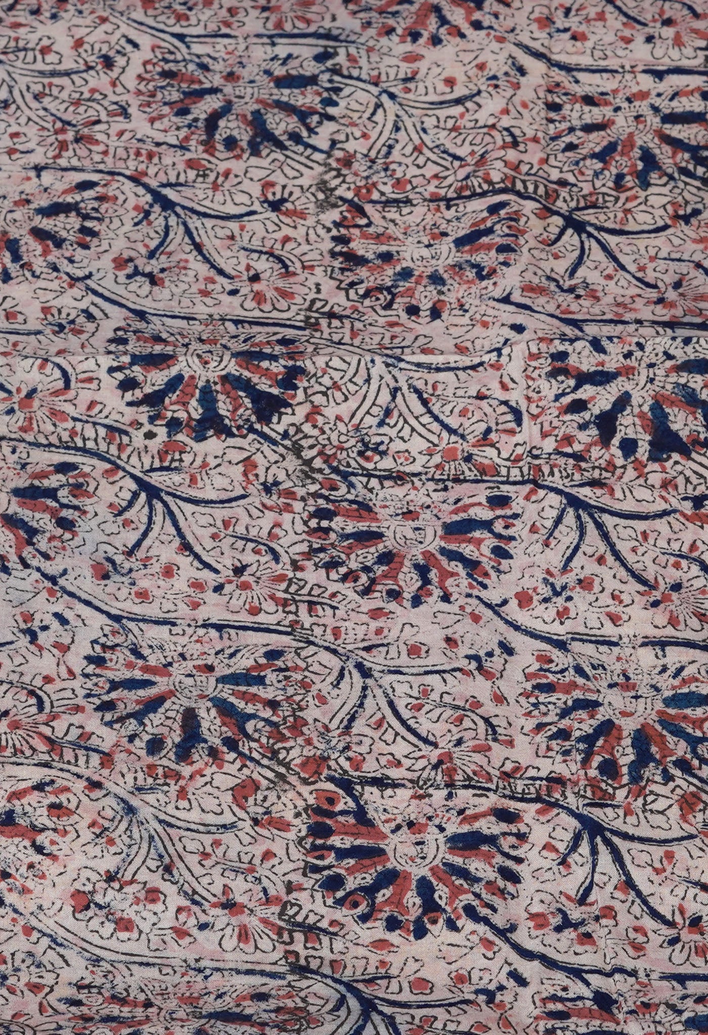 Yellow Pure Kalamkari Printed Soft Mulmul Cotton Saree-UNM82909