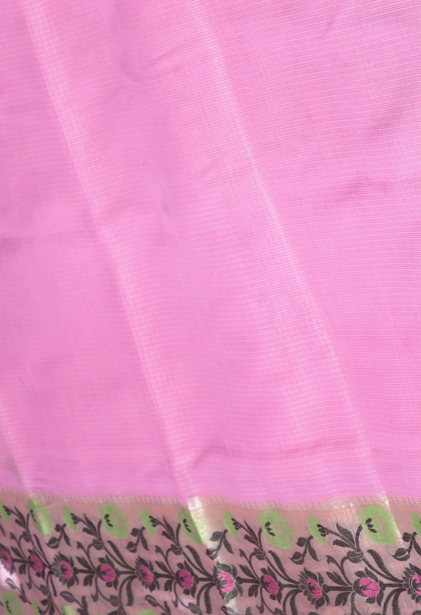 Pink Pure Banarasi Kota Saree-UNM82924