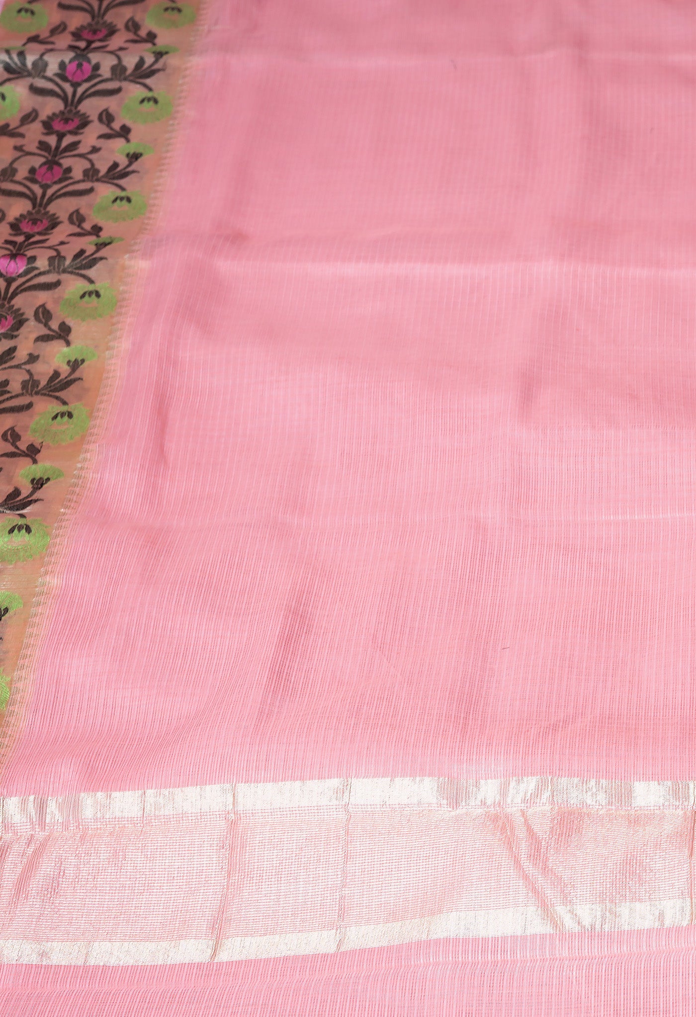 Orange Pure Banarasi Kota Saree-UNM82928