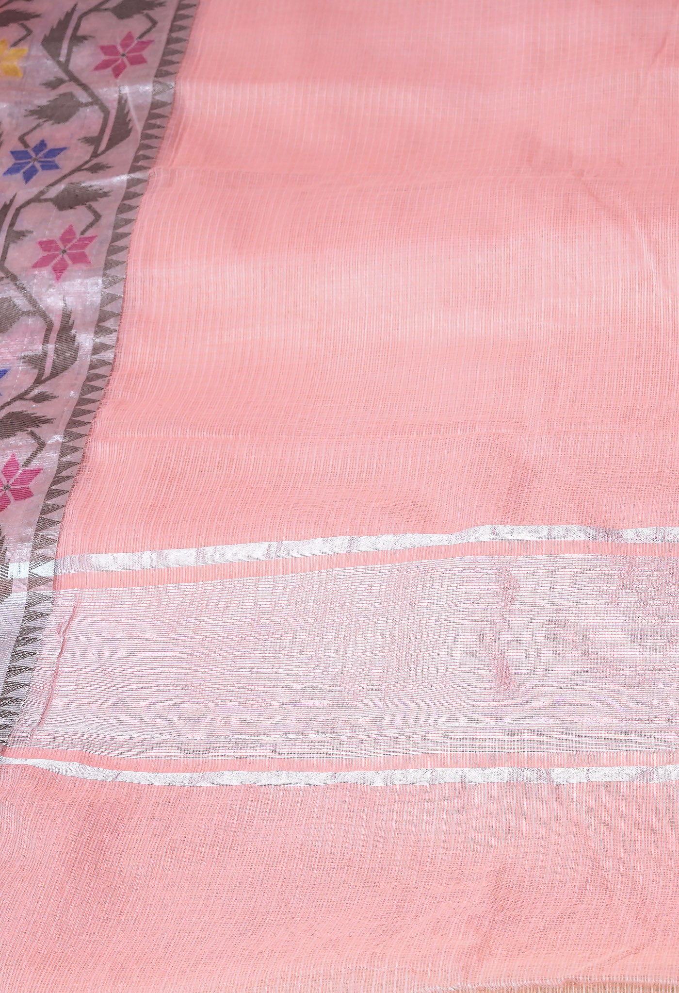 Orange Pure Banarasi Kota Saree-UNM82930