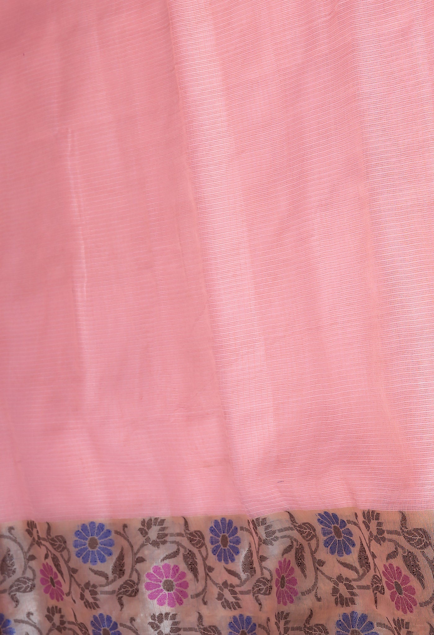 Orange Pure Banarasi Kota Saree-UNM82937