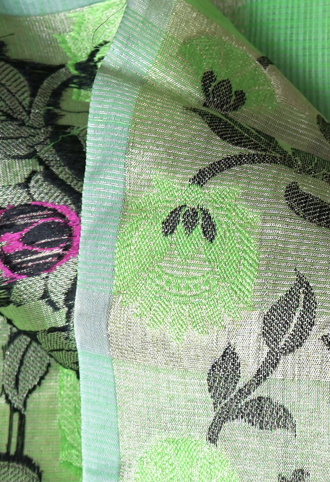 Green Pure Banarasi Kota Saree-UNM82939