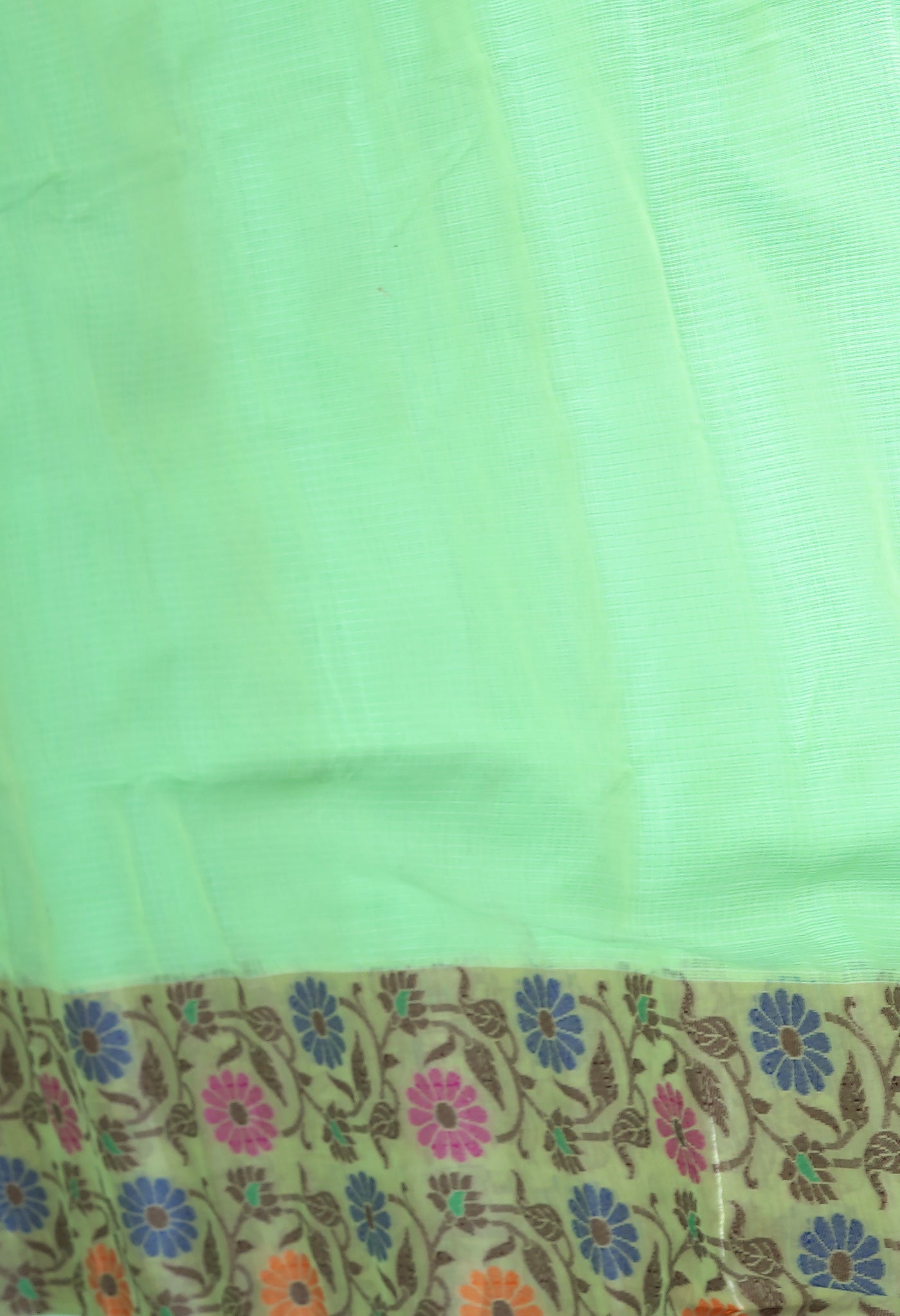 Green Pure Banarasi Kota Saree-UNM82940