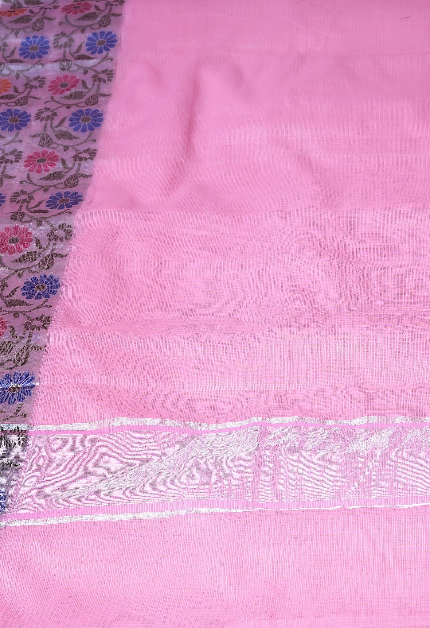 Pink Pure Banarasi Kota Saree-UNM82941