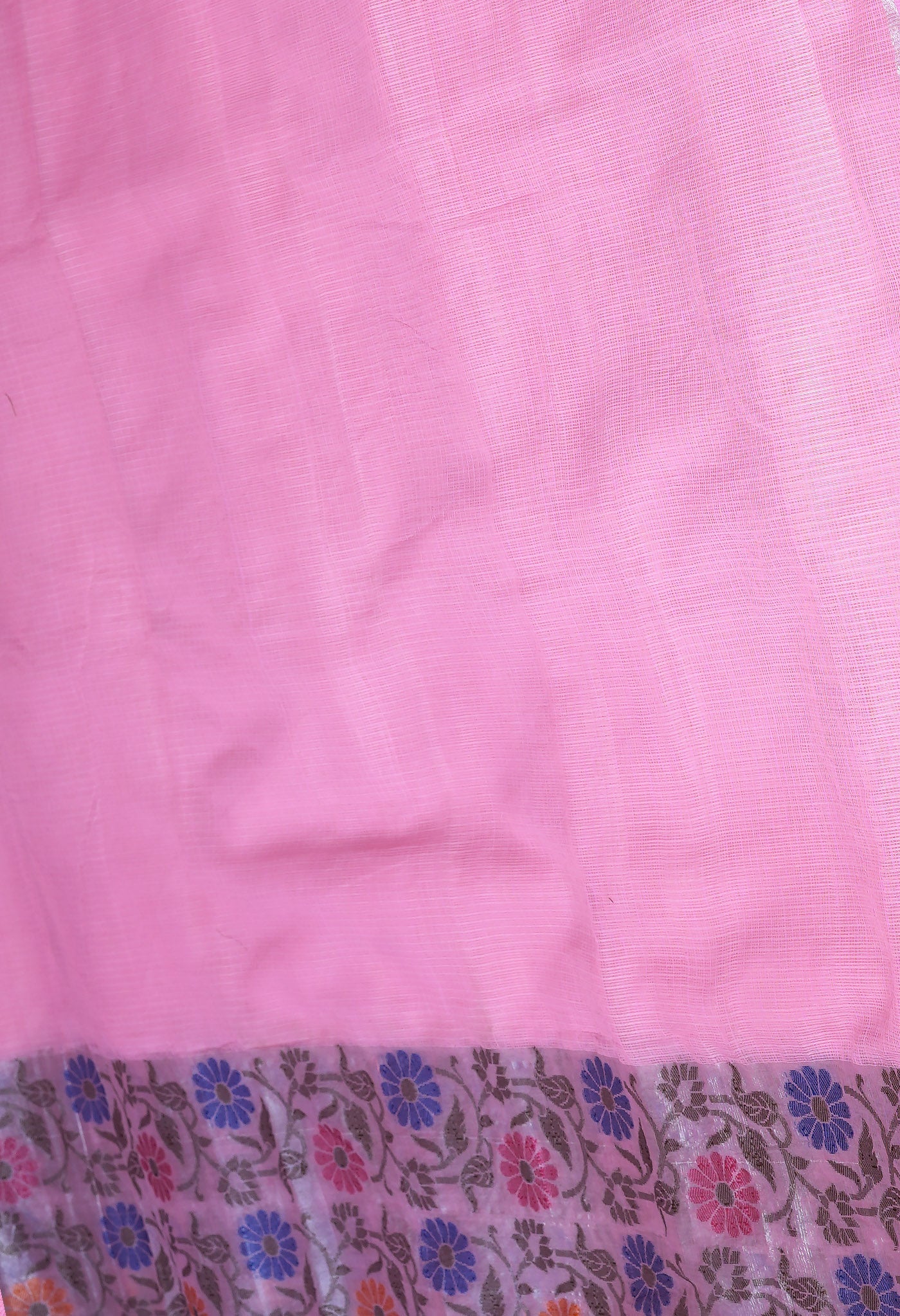 Pink Pure Banarasi Kota Saree-UNM82941