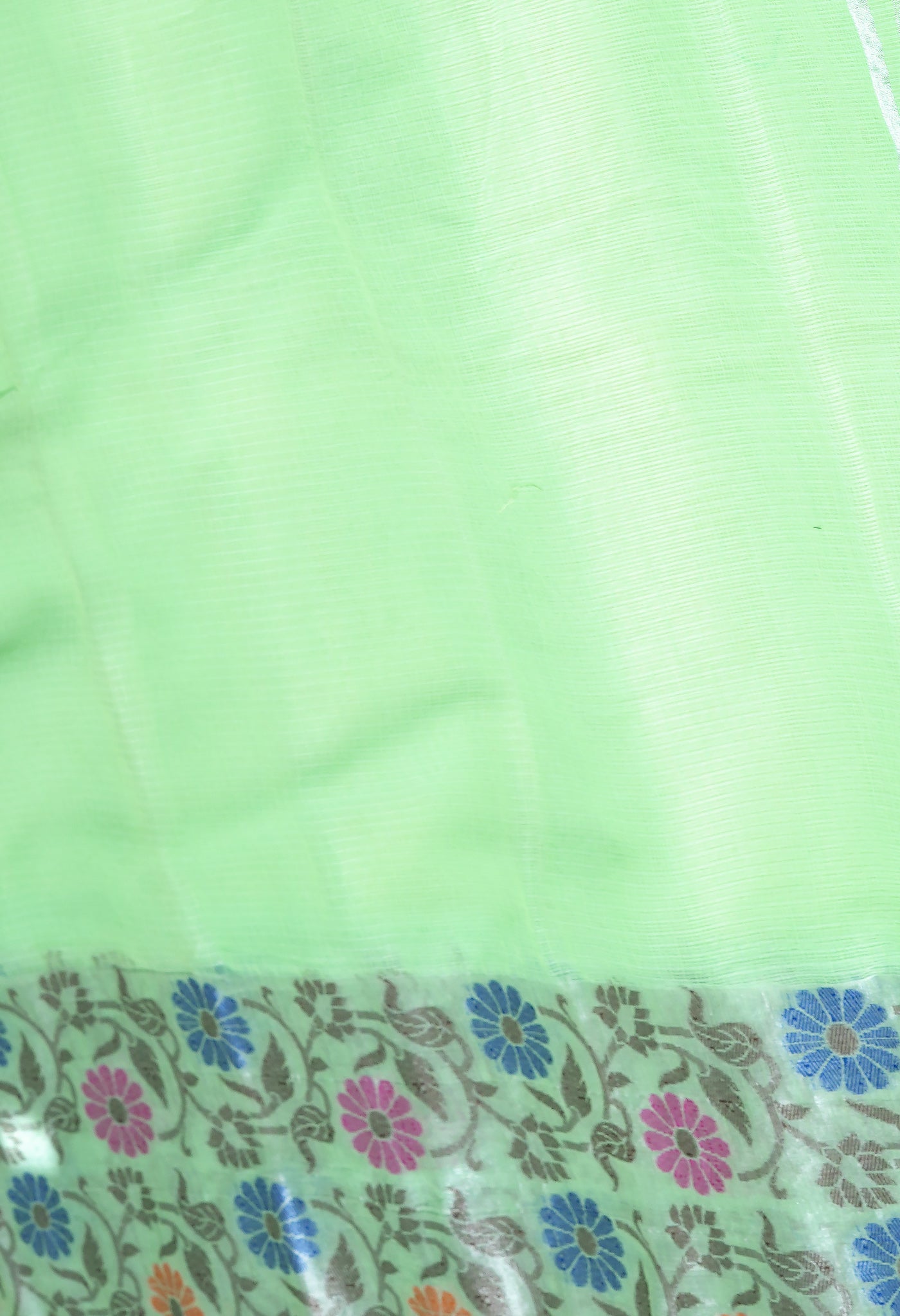 Green Pure Banarasi Kota Saree-UNM82942