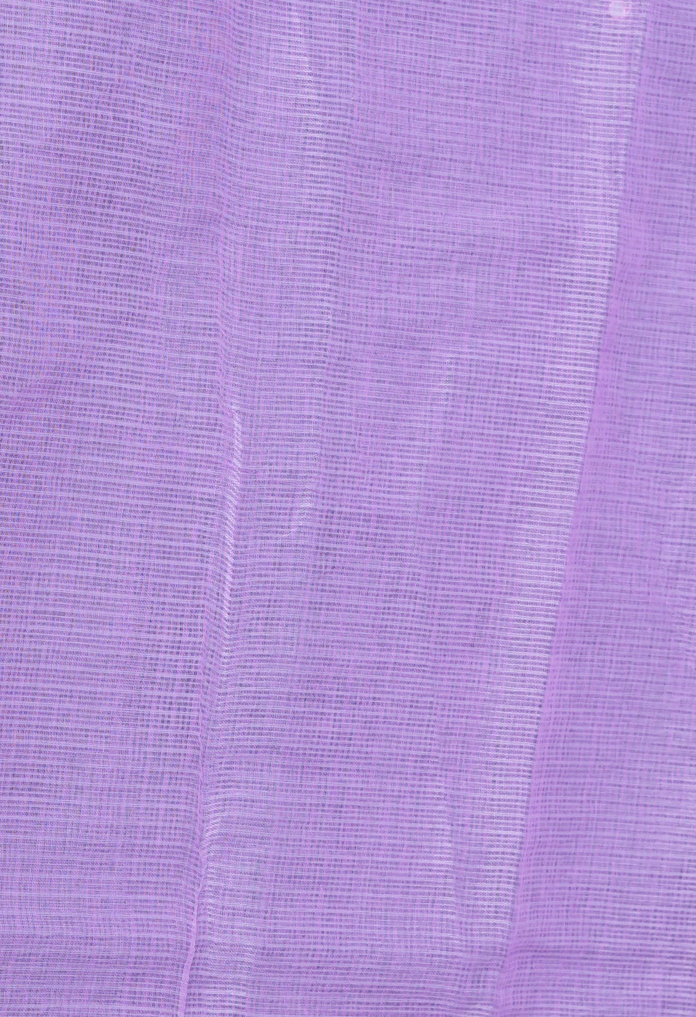 Lavender Pure Mirror Work Kota Saree-UNM82959
