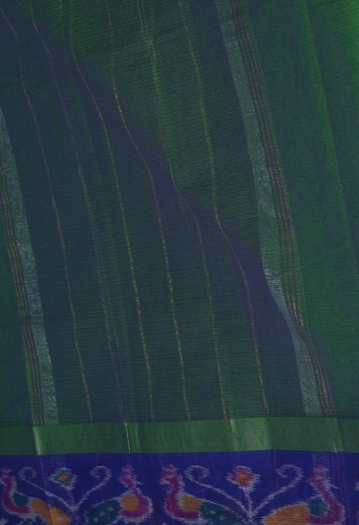 Green Pure Pavani Mangalgiri Cotton Saree-UNM82998