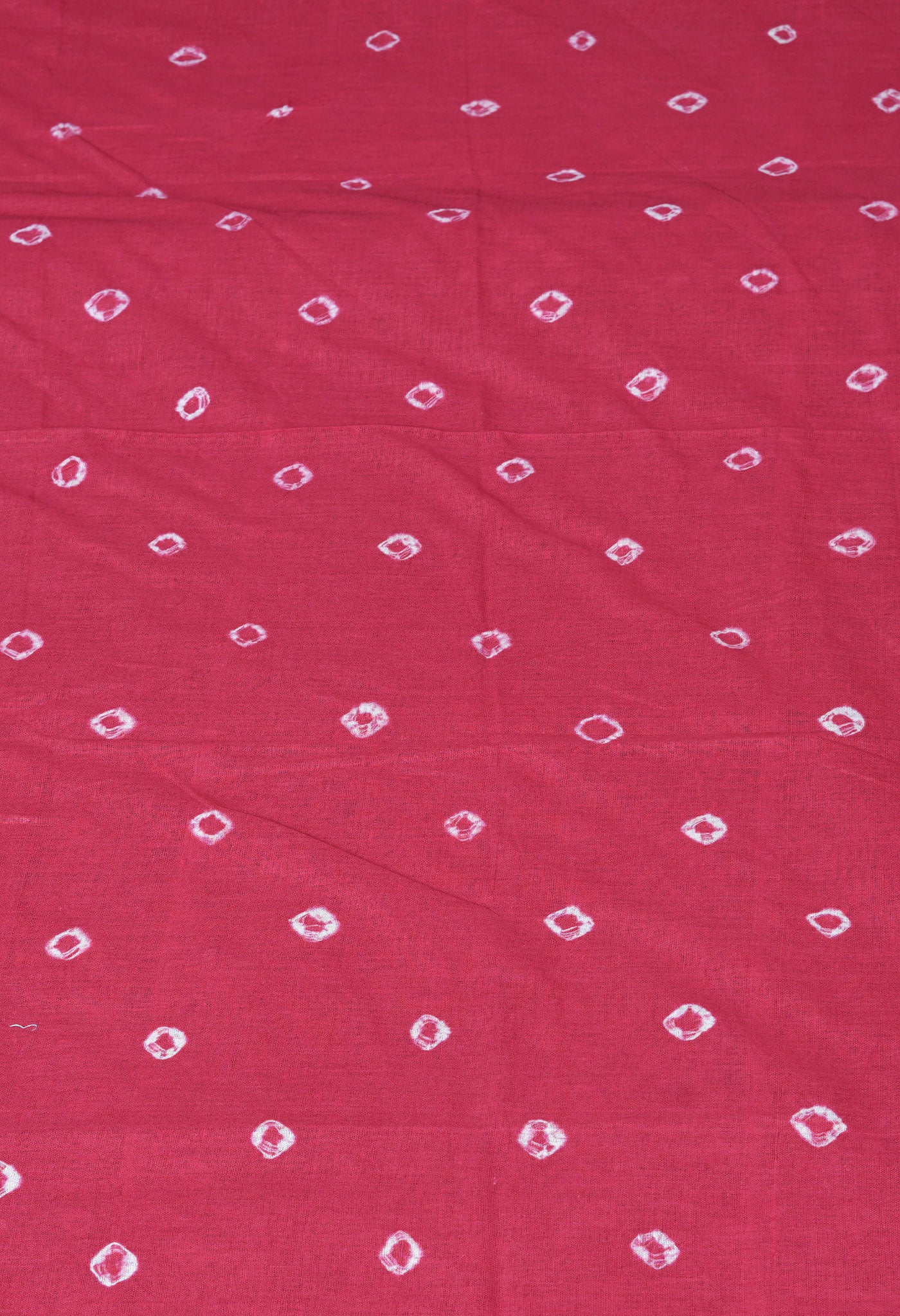 Brown-Pink Pure Bandhani Tie & Dye Soft Mulmul Cotton Saree-UNM83007