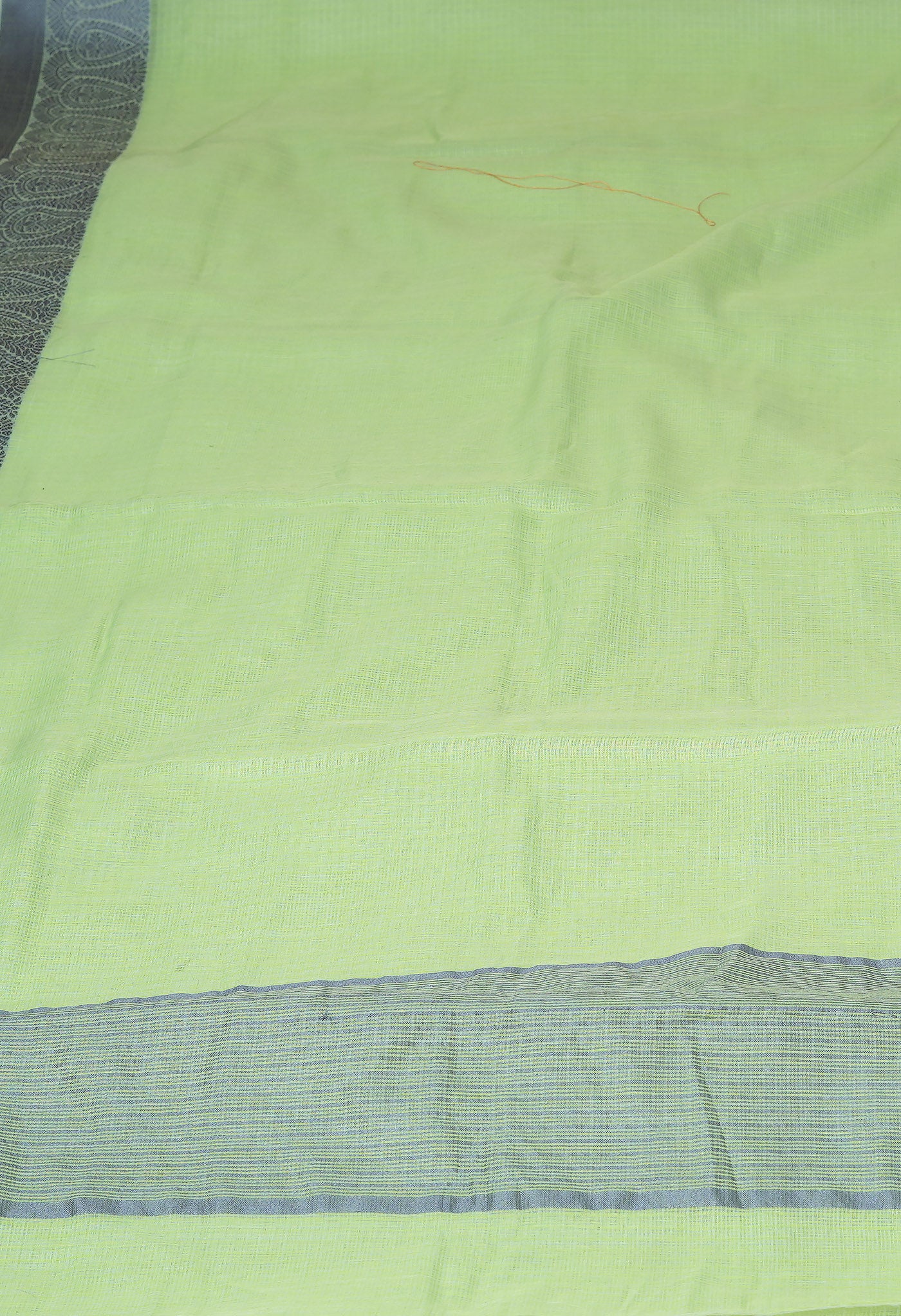 Green Pure Plain Doria Kota Saree-UNM83019
