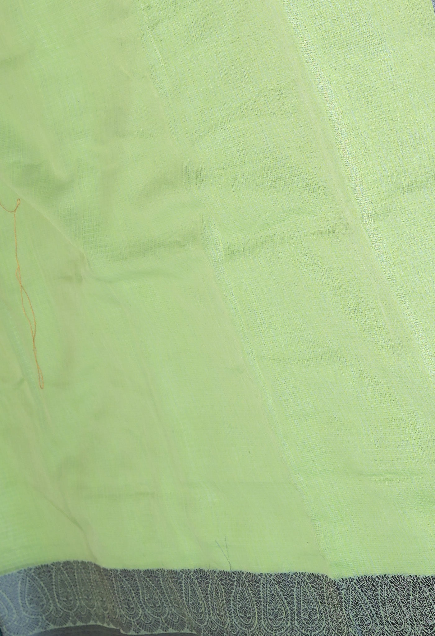 Green Pure Plain Doria Kota Saree-UNM83019