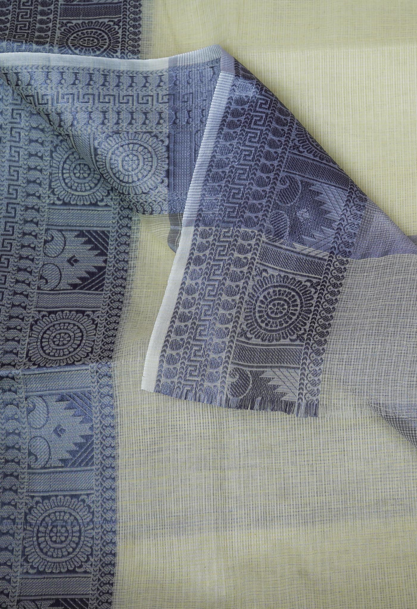 Green Pure Plain Doria Kota Saree-UNM83029