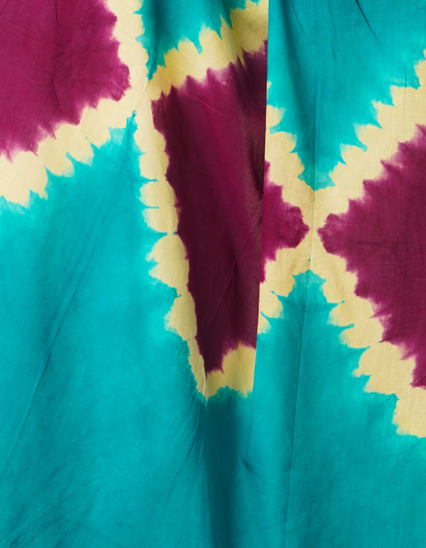 Multi Pure Tie- Dye Shibori Cotton Dupatta-UDS3664