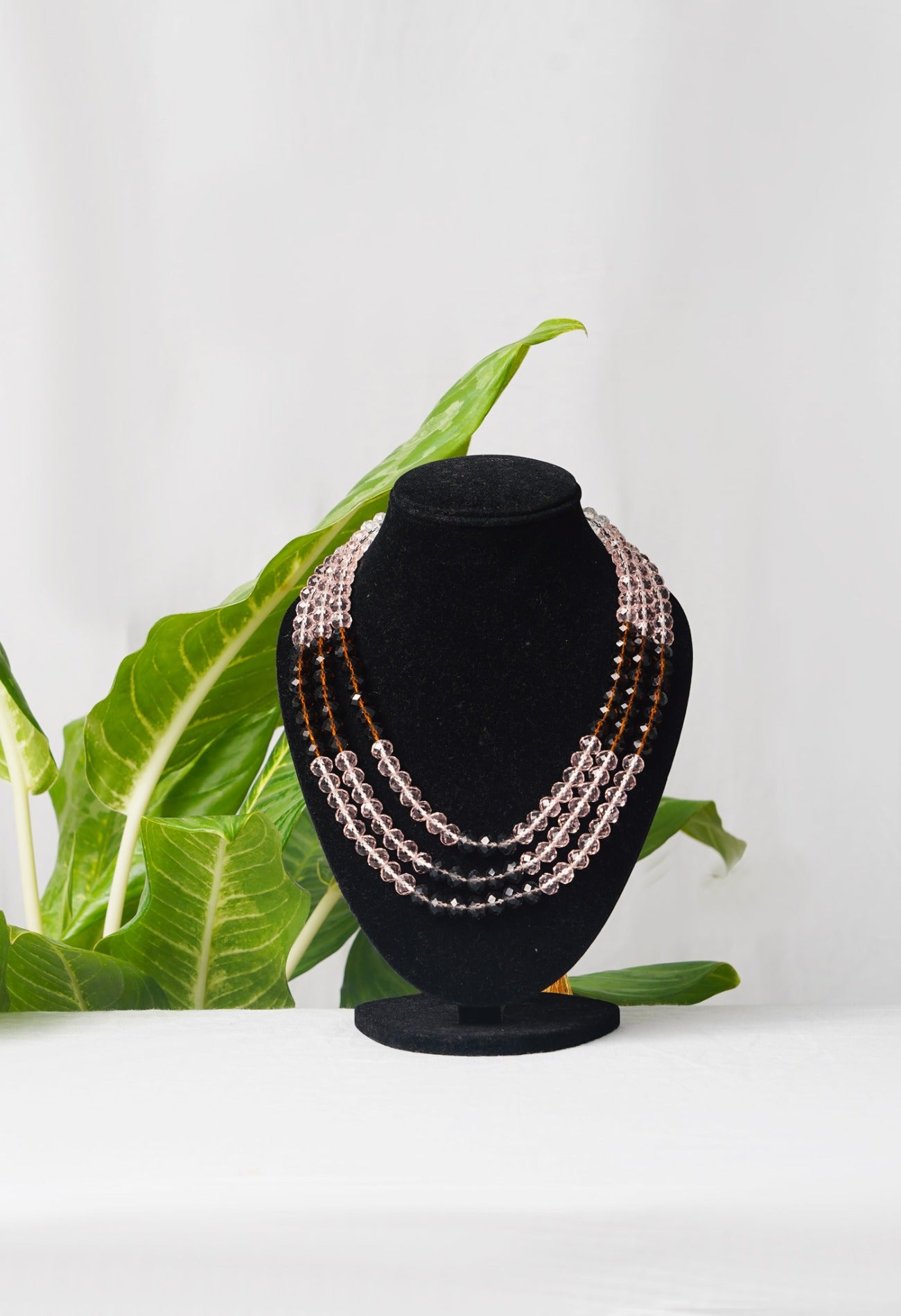 Online Shopping for Multi Amravati Crystal Necklace from Andhra Pradesh at Unnatisilks.comIndia