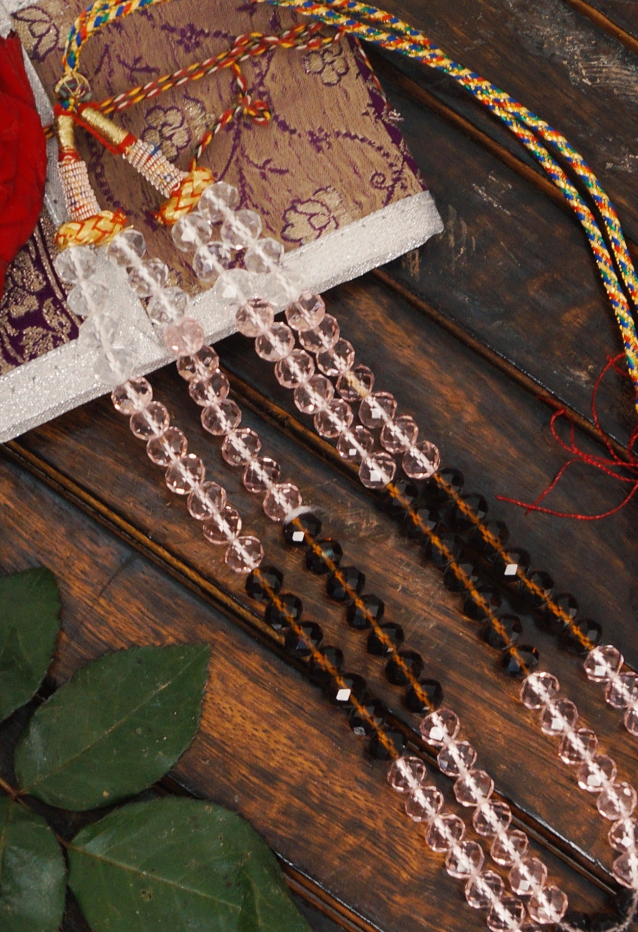 Multi Amravati Crystal Necklace-UJ167