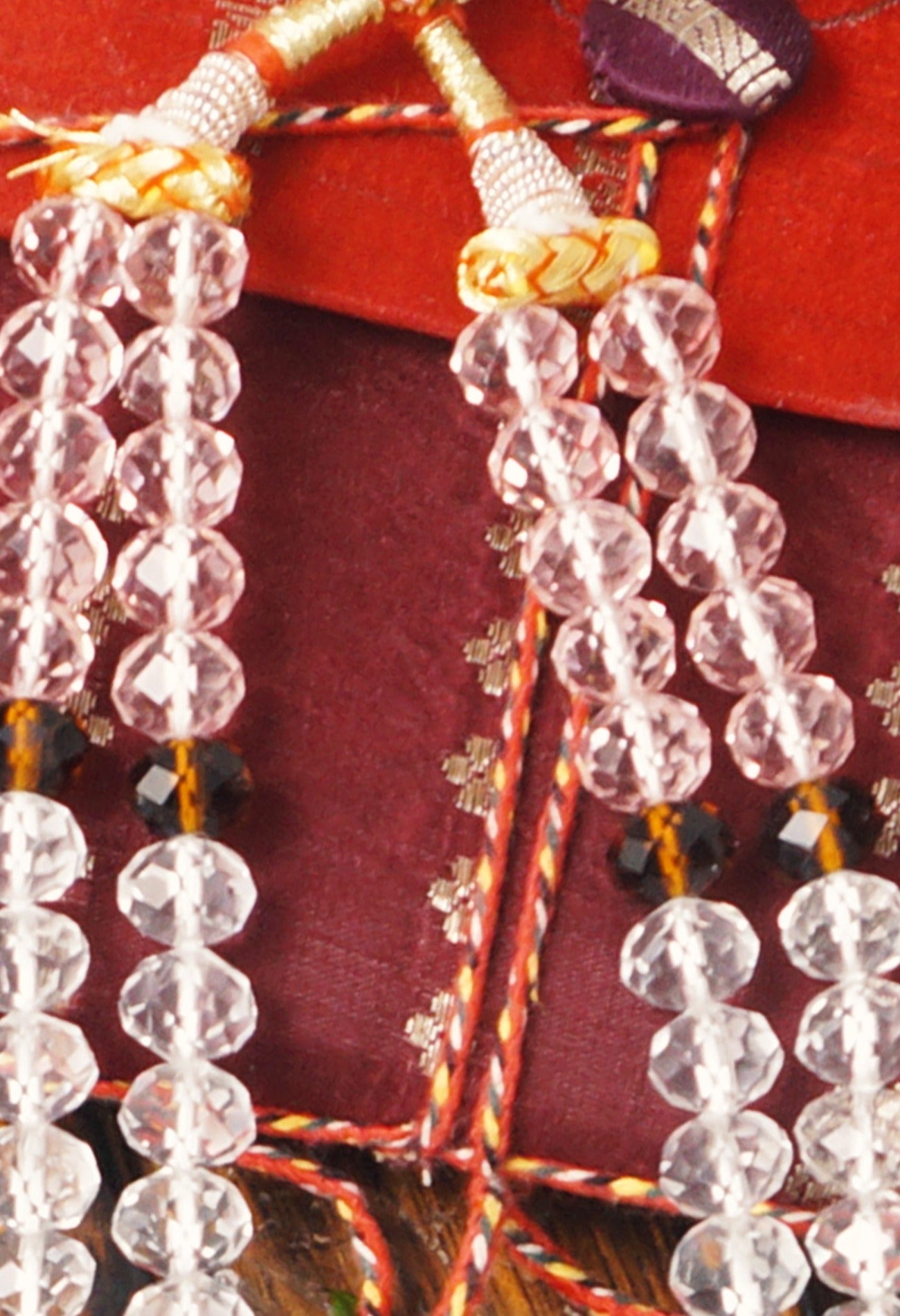 Online Shopping for Multi Amravati Crystal Necklace from Andhra Pradesh at Unnatisilks.comIndia