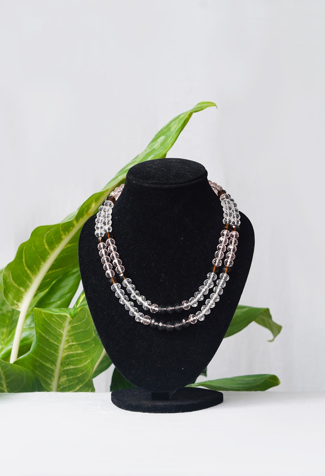 Online Shopping for Multi Amravati Crystal Necklace from Andhra Pradesh at Unnatisilks.comIndia