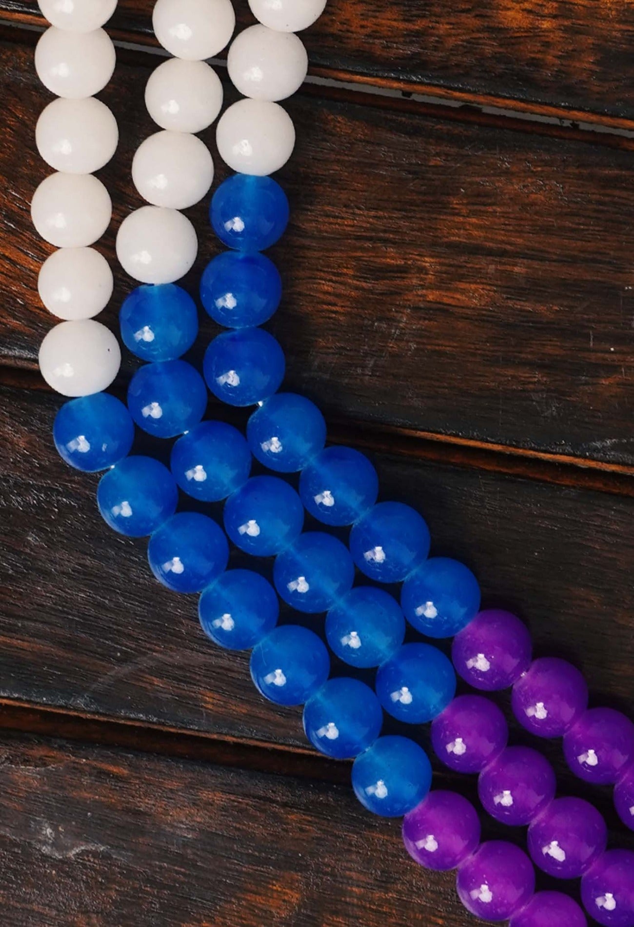 Online Shopping for Multi Amravati Ocean Beads Necklace with jewellery from Andhra Pradesh at Unnatisilks.com India