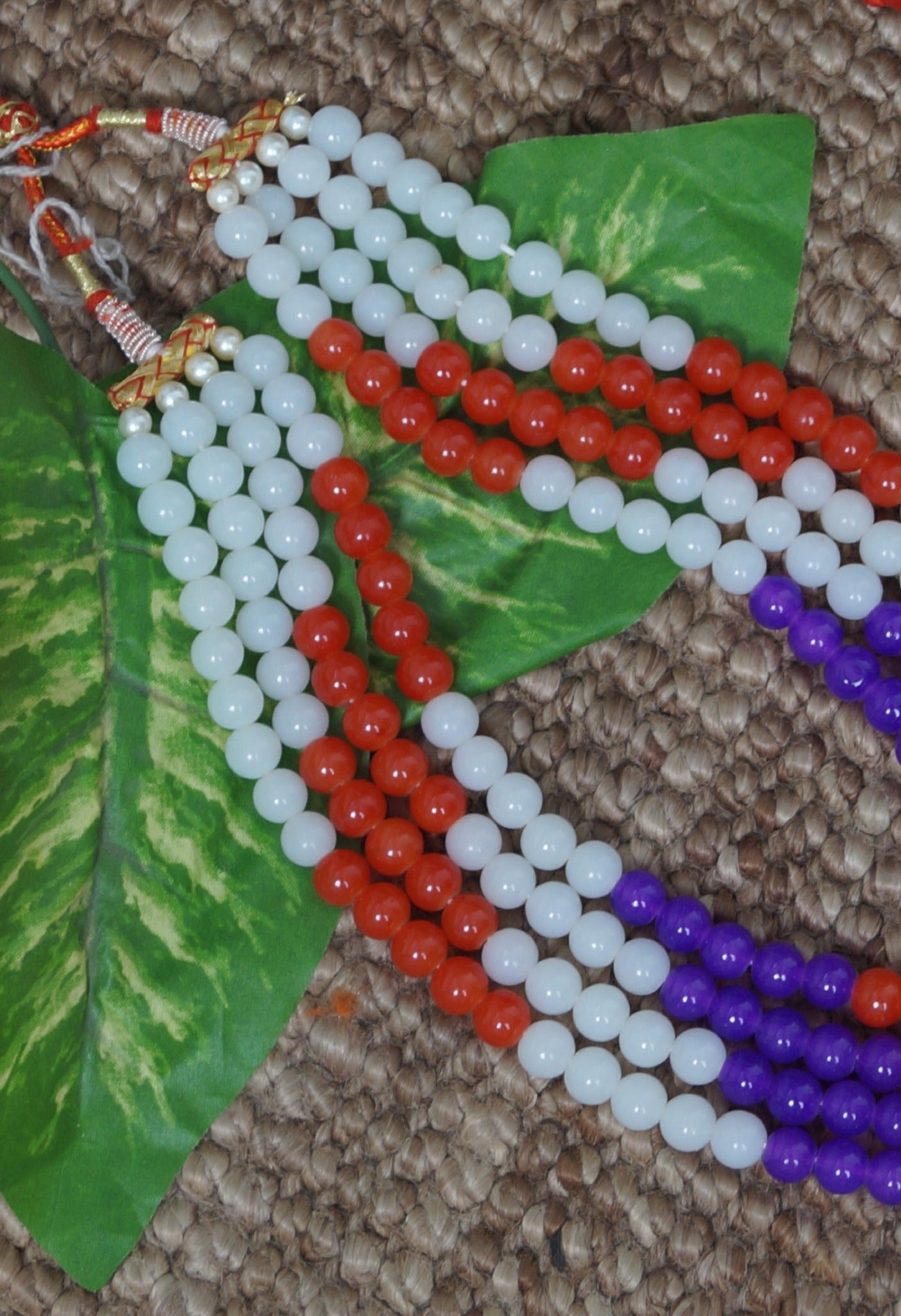 Multi Amravati Ocean Beads Necklace-UJ256