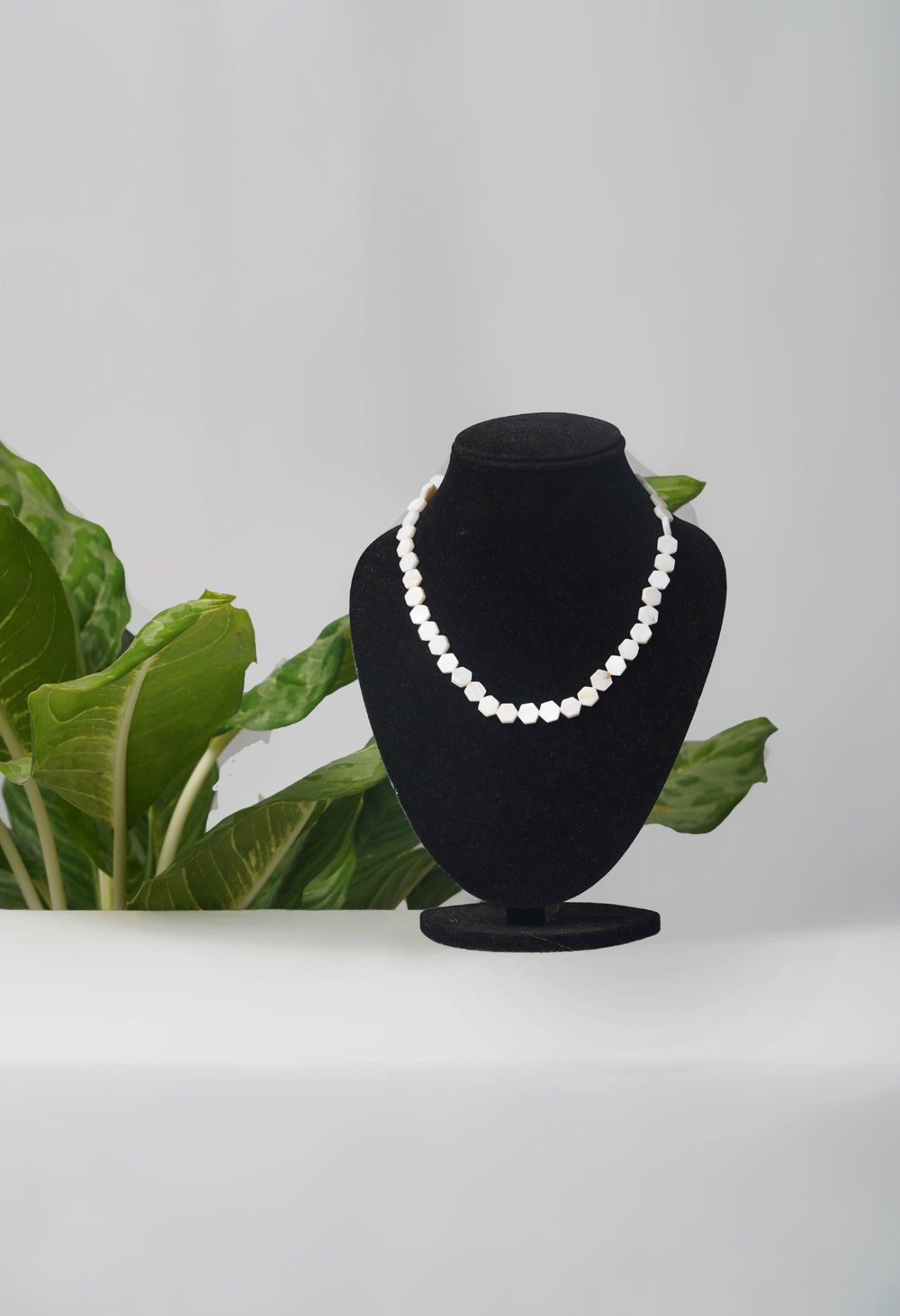 Online Shopping for White Amravati Ocean Beads Necklace from Andhra Pradesh at Unnatisilks.comIndia