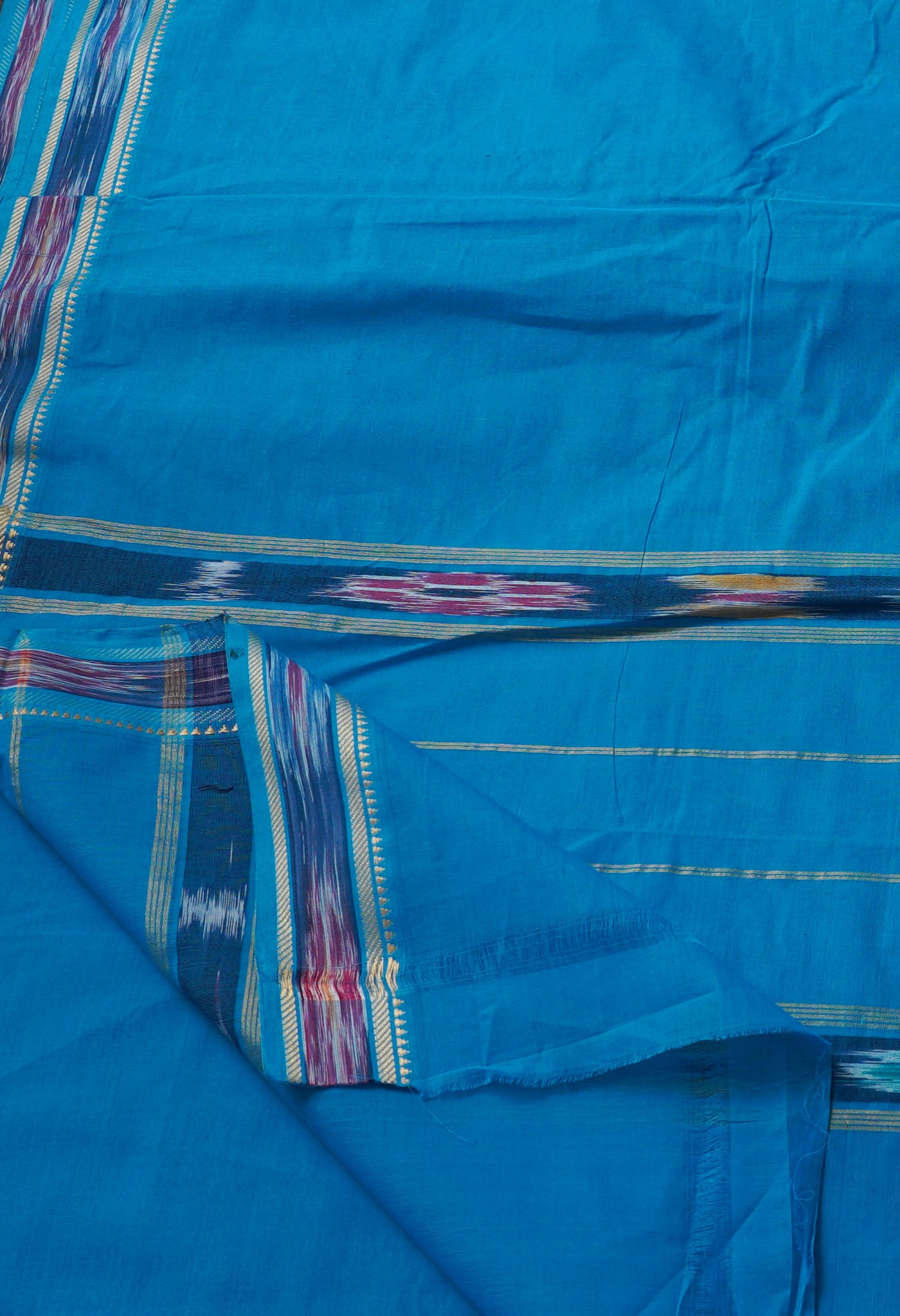 Blue Pure Pavani Venkatagiri Cotton Saree