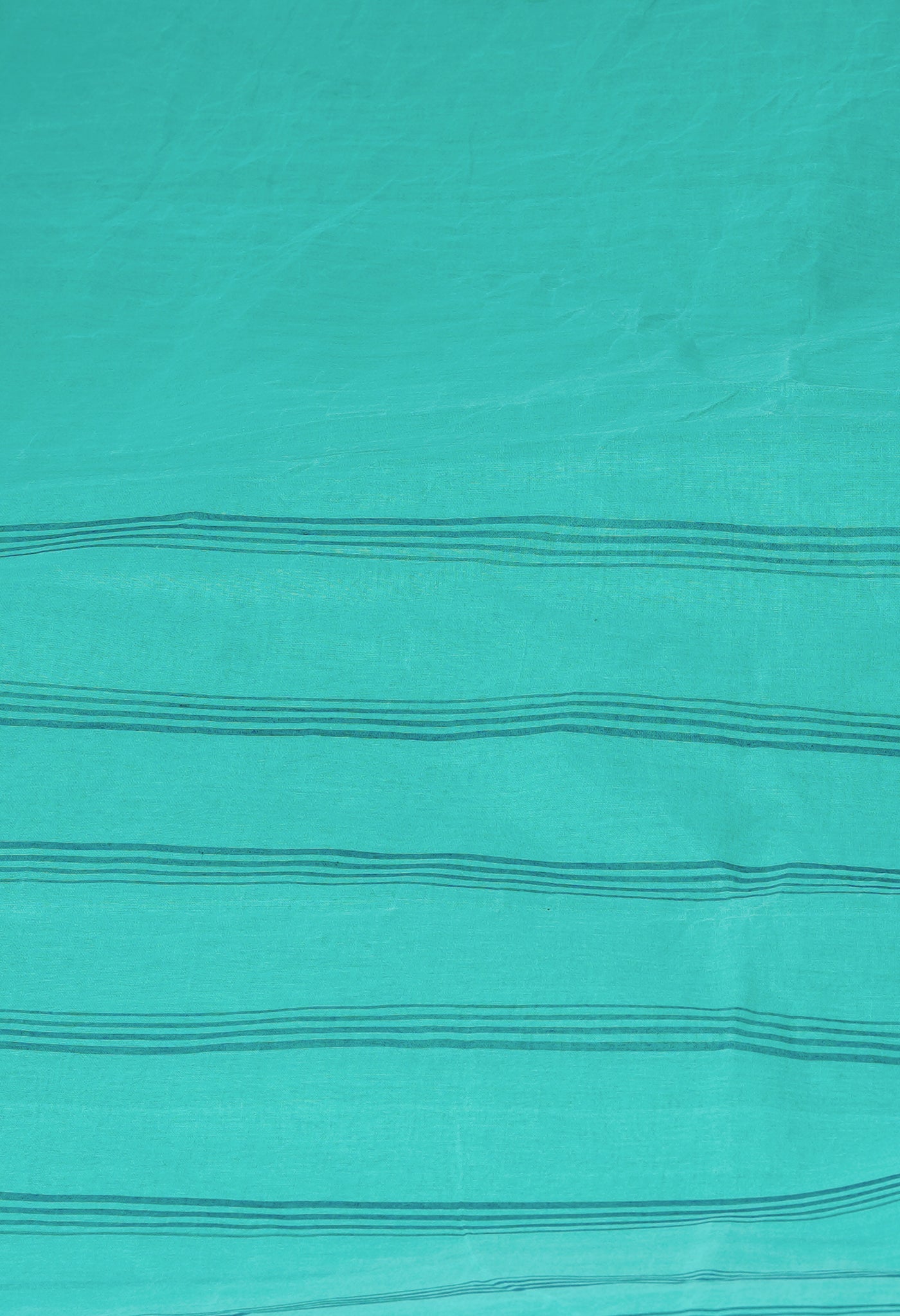 Blue Pure Handloom Superfine Bengal Cotton Saree-UNM69666