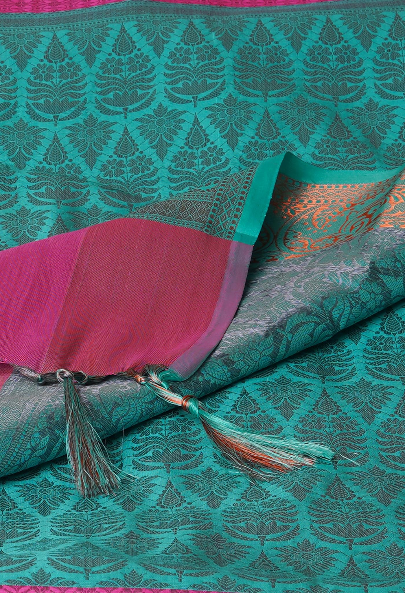 Pink Fancy Banarasi Silk Saree-UNM70142