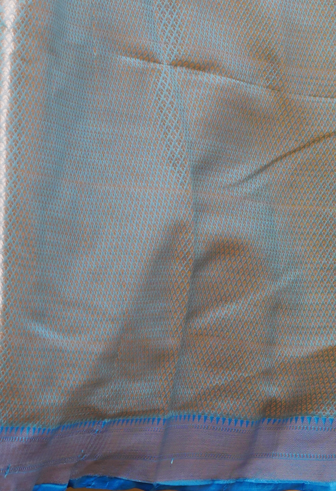 Sea Green Fancy Banarasi Silk Saree-UNM70288