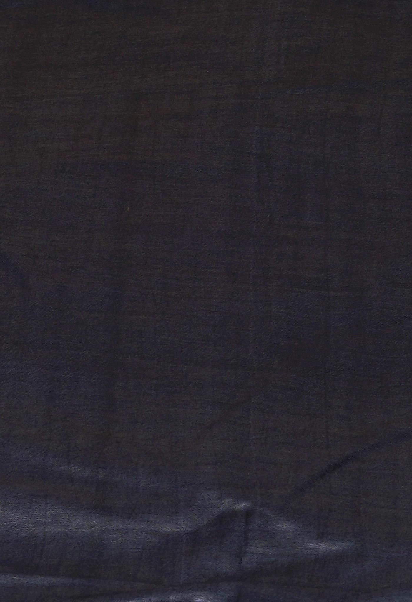 Burgundy-Black Pure Batik Chanderi Silk Saree-UNM70502