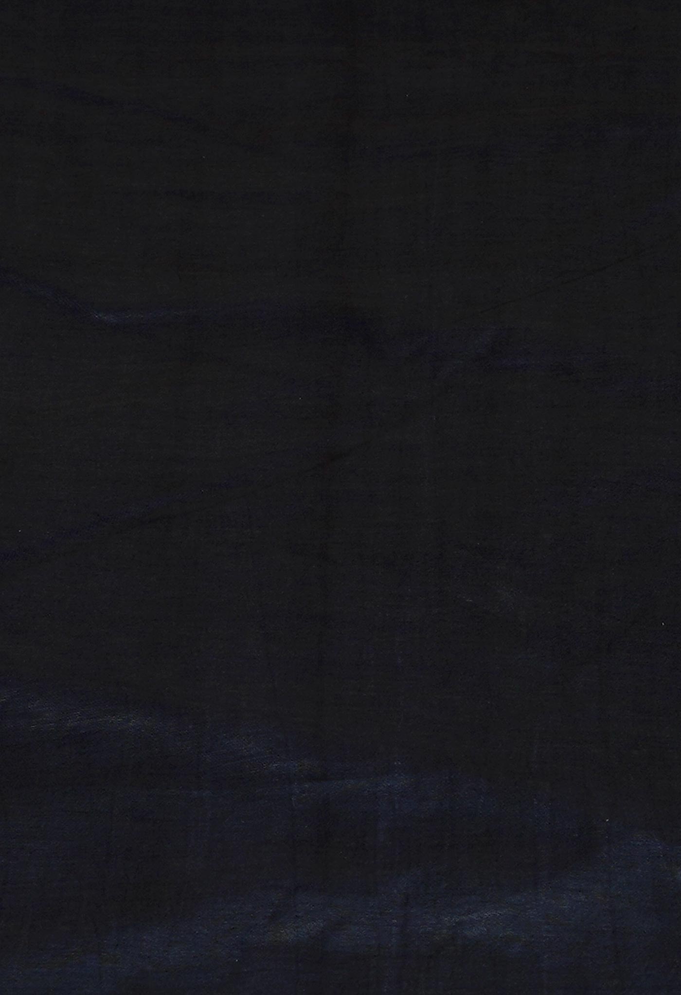 Burgundy-Black Pure Batik Chanderi Silk Saree-UNM70504
