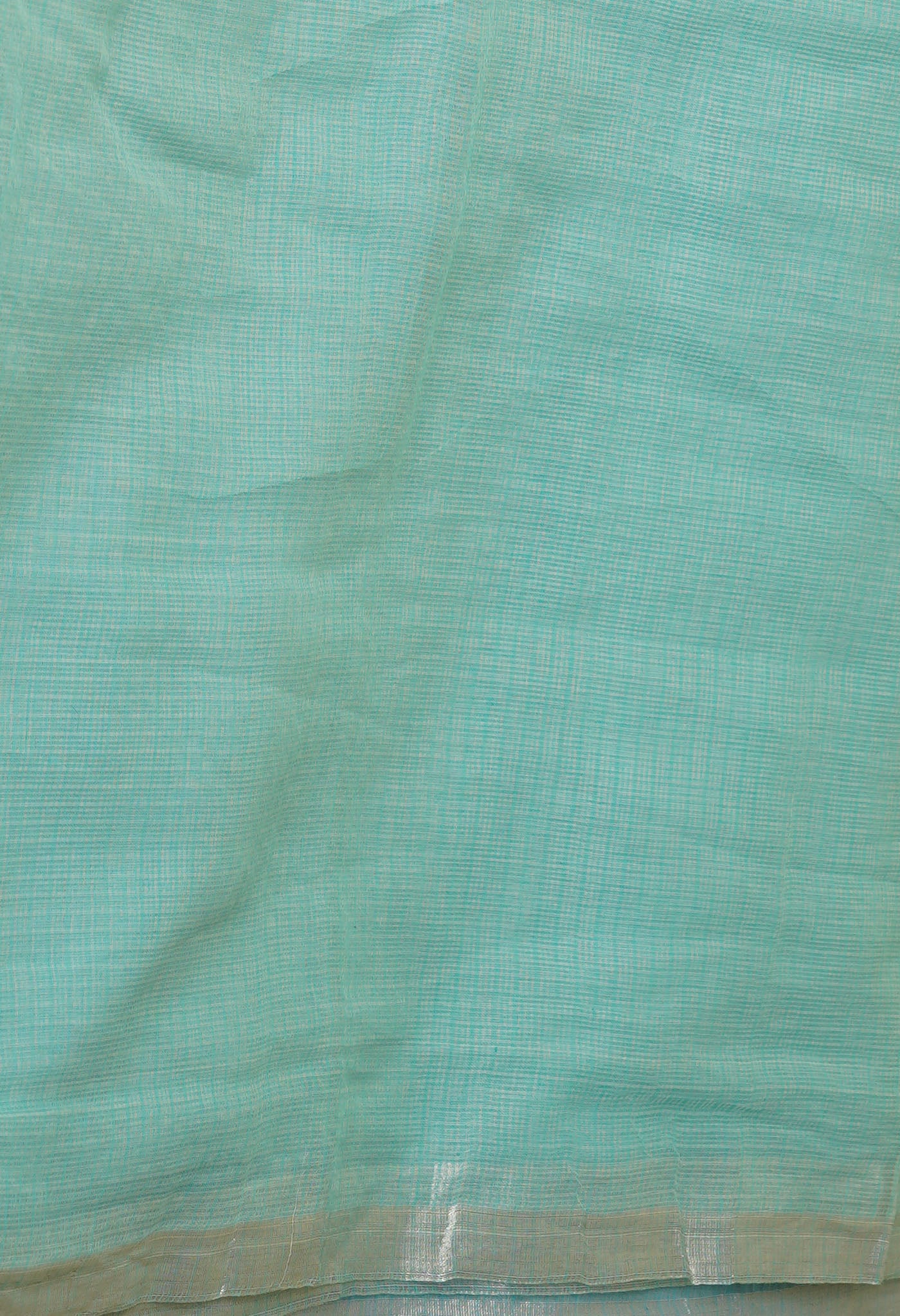 Green Pure Plain Kota Cotton Saree