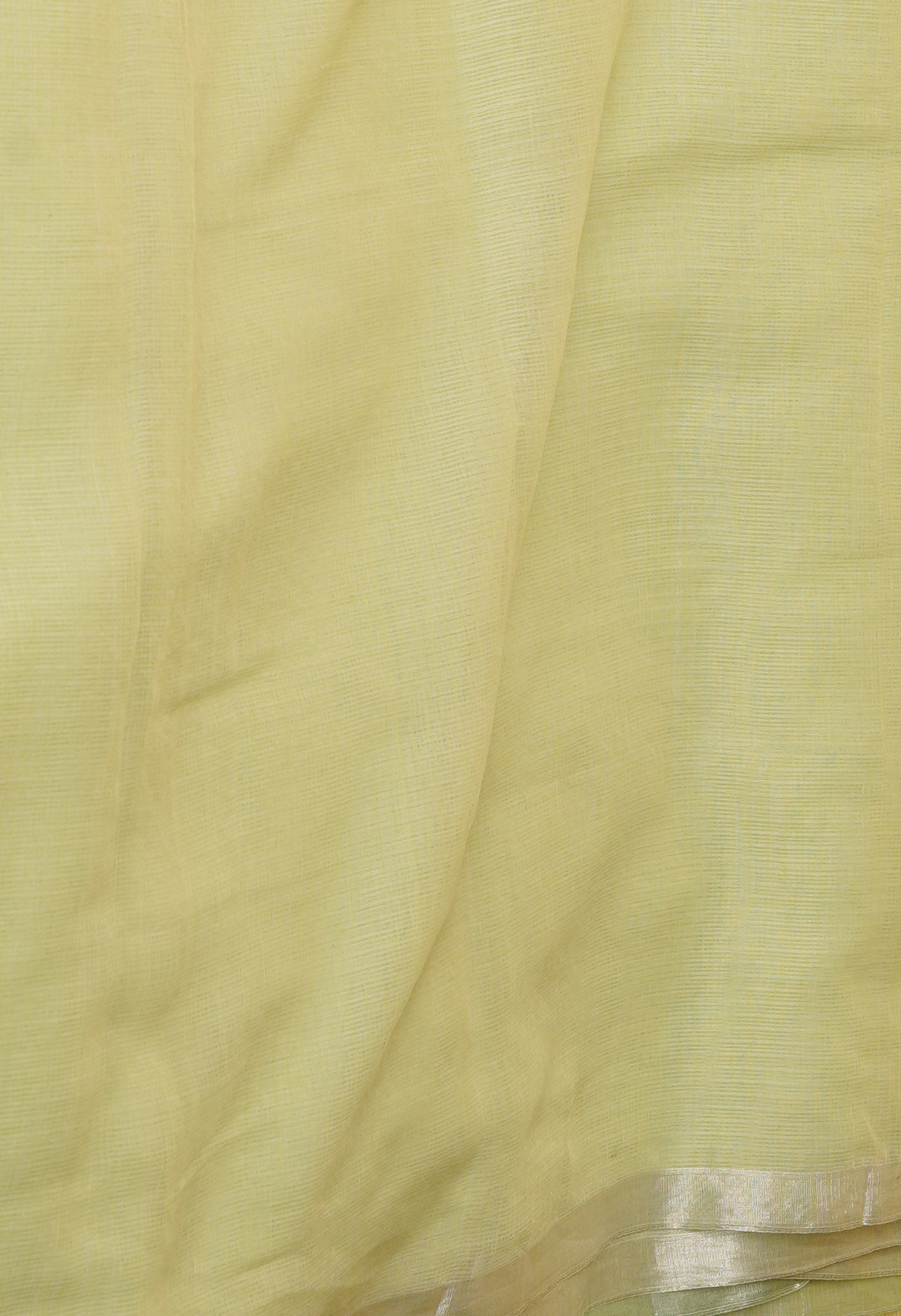 Green Pure Plain Kota Cotton Saree