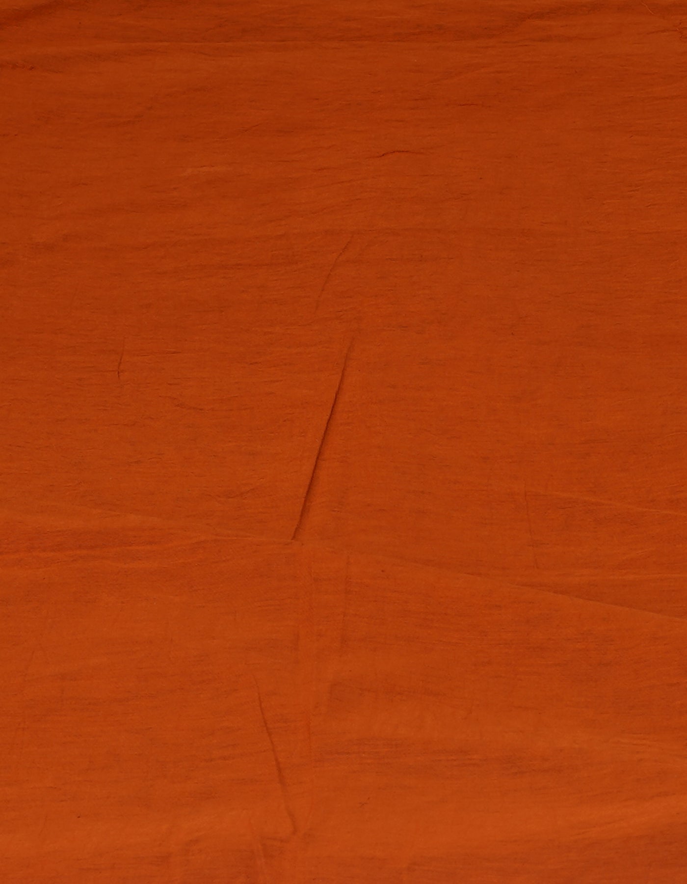 Rust Orange Art Chanderi Bagh Printed Cotton Saree-UNM70863