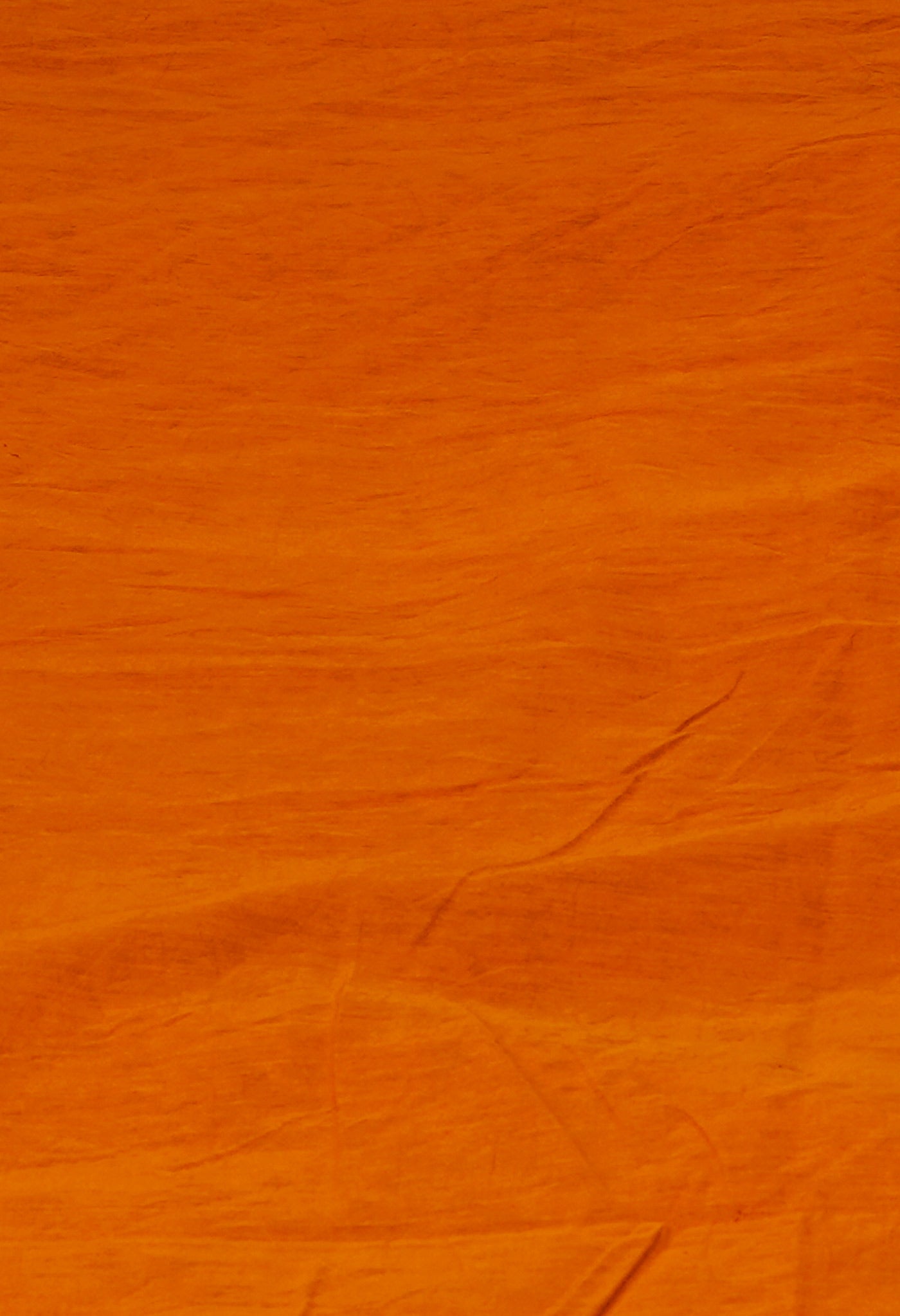 Orange Bagh Printed Chanderi Cotton Saree