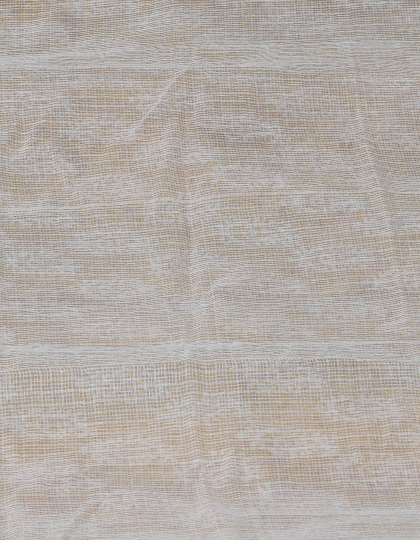 Camel Beige Block Printed Kota Saree-UNM70925
