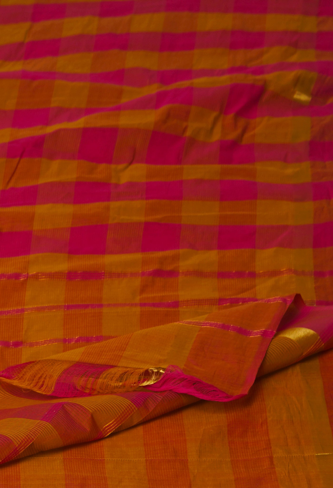 Multi Pure Mangalagiri Cotton Saree