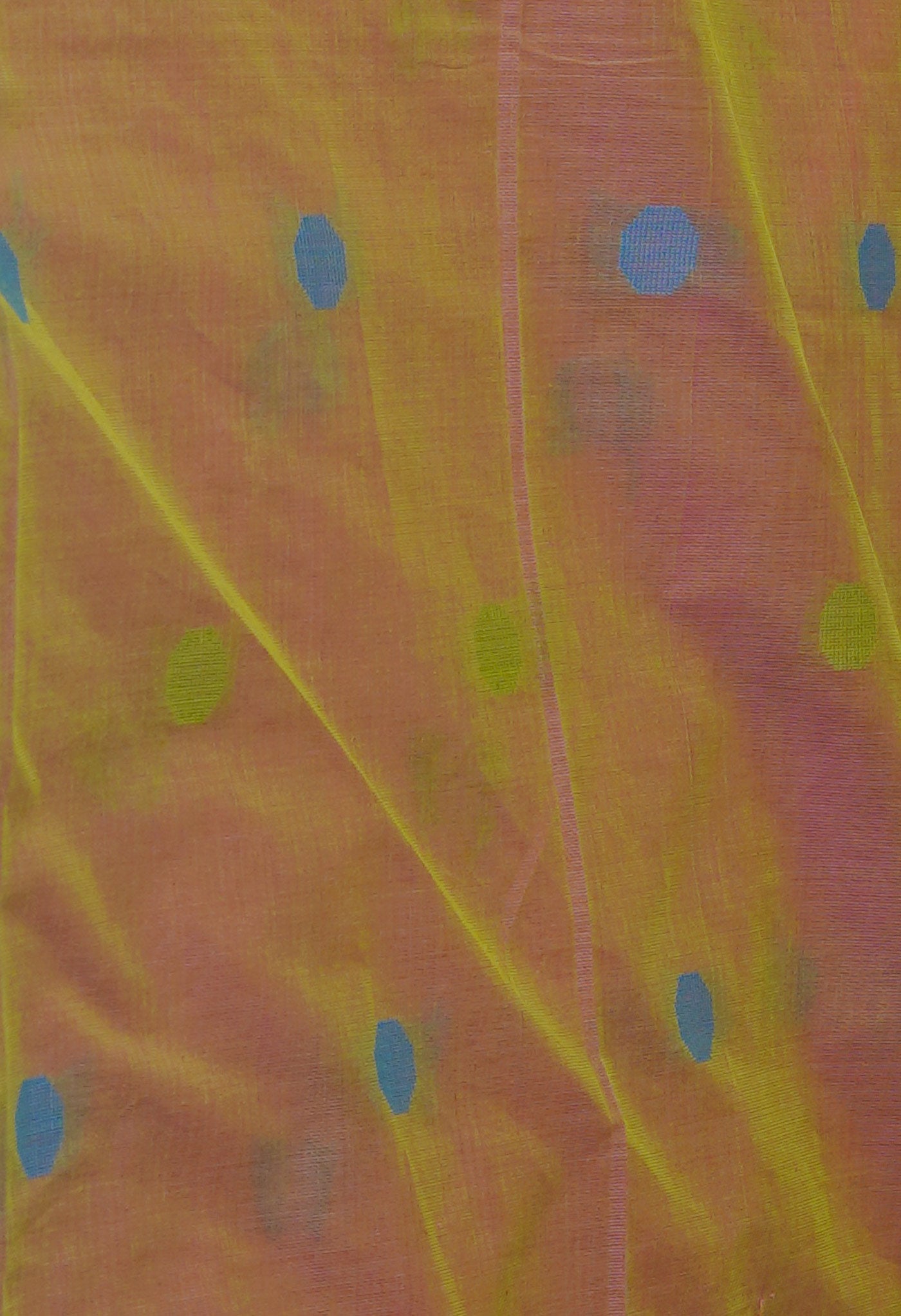 Pink Pure Mangalgiri Cotton Saree-UNM71009