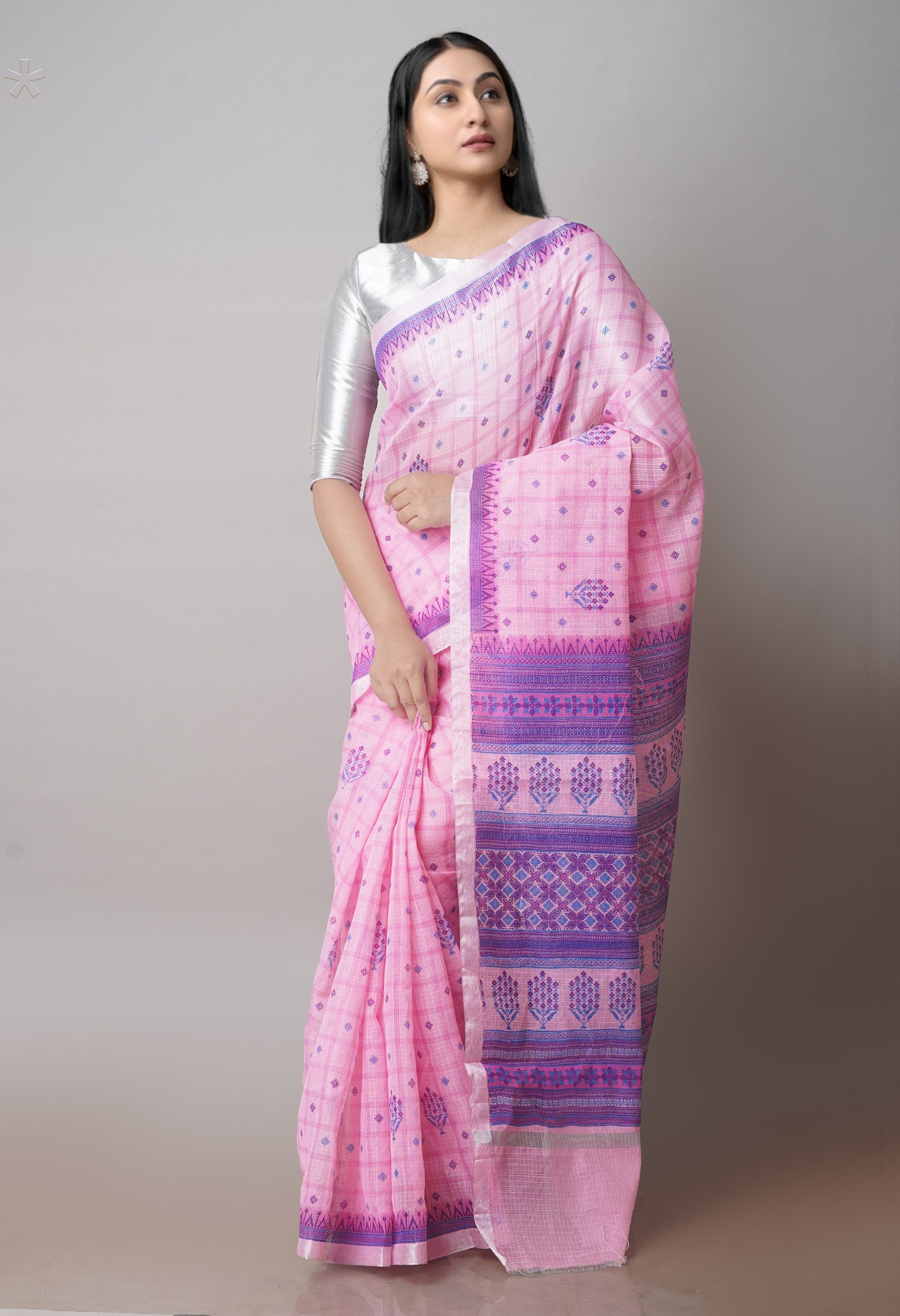 Pink Pure Patola Printed Kota Cotton Saree-UNM71517