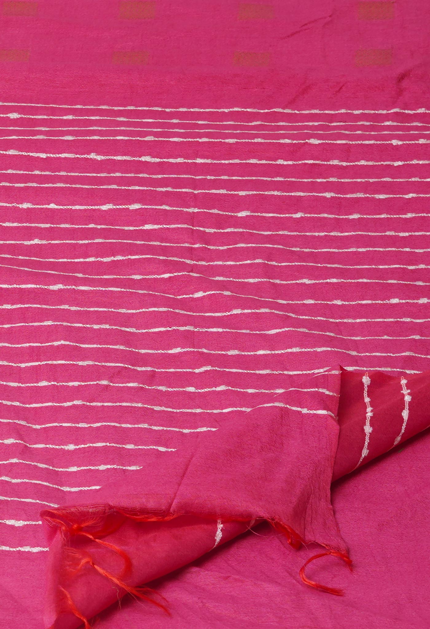 Pink Chanderi Sico Saree-UNM71646
