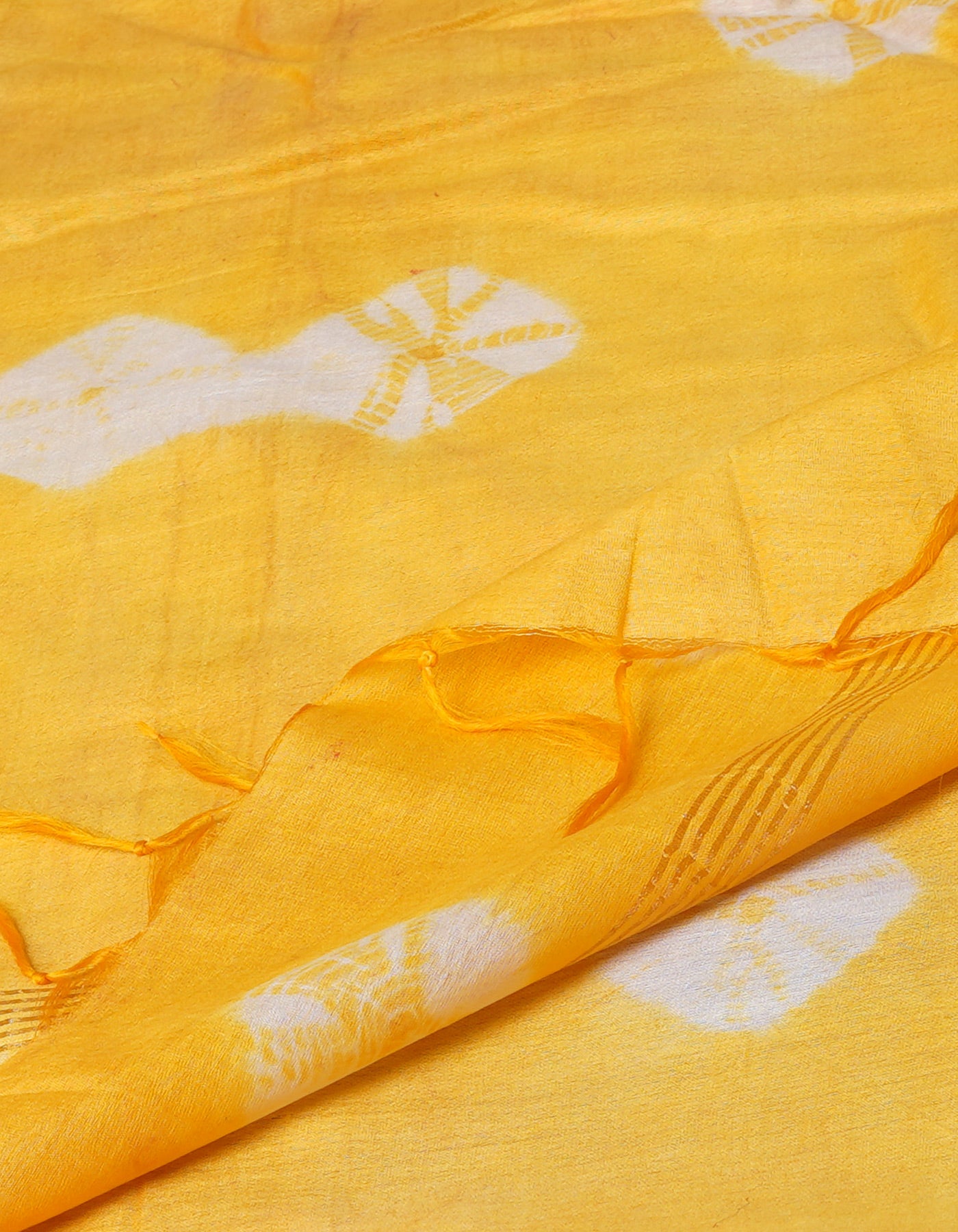 Maroon Batik Printed Chanderi Sico Saree-UNM71707