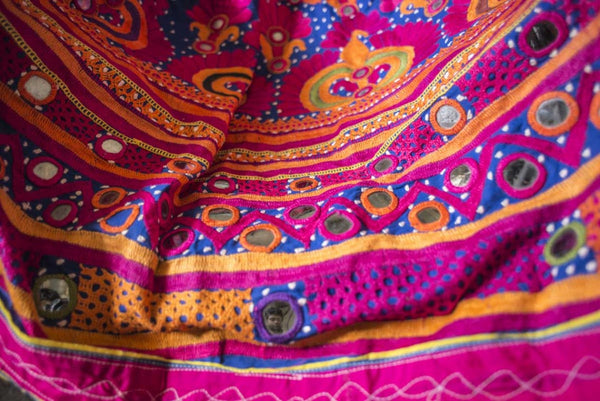 From the largest sand desert of India, comes the Most Colorful Kutch Embroidery