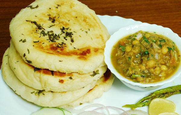 Making the lip-smacking Matar Kulcha at home