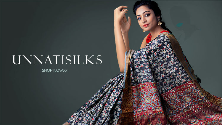Fabric Variety in the festive season at Unnati Silks