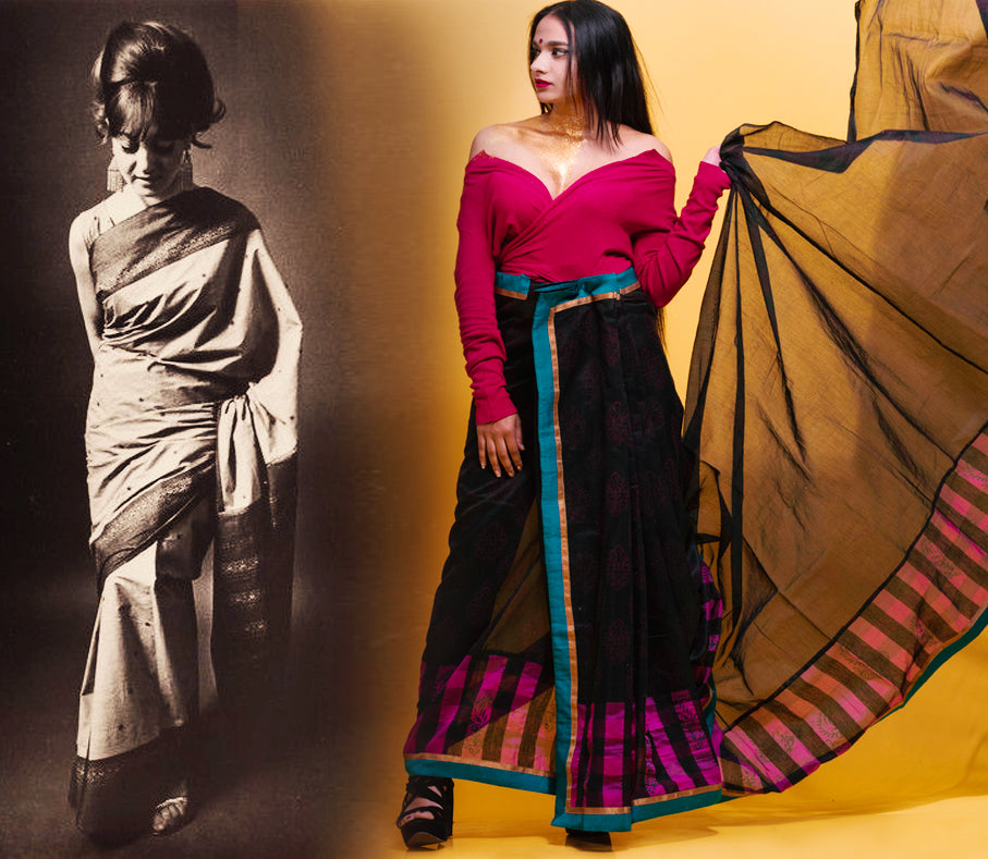 This Republic Day, Celebrate 70 Years of Indian Saree Evolution with us
