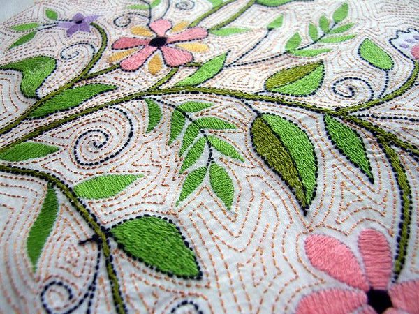 The basis of the lovely craft called embroidery