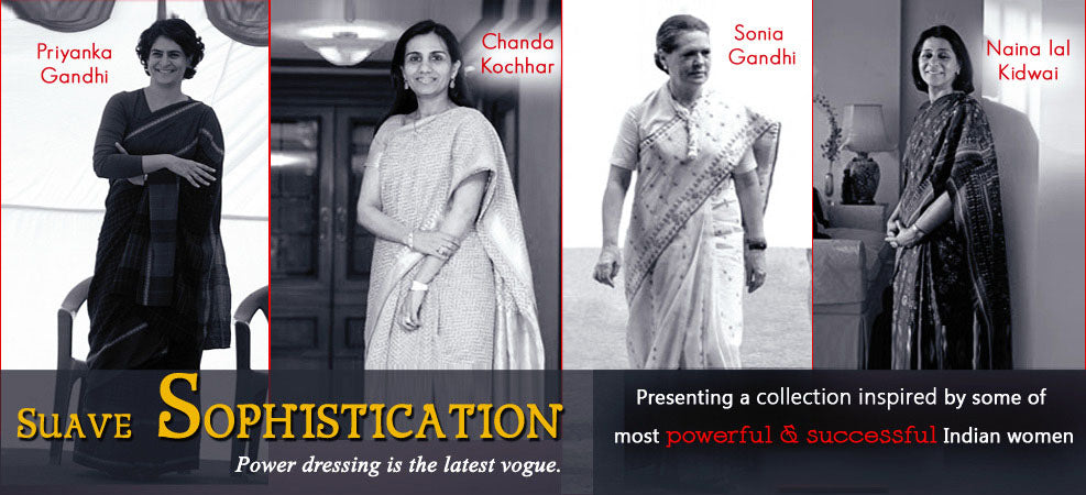 Power dressing and the saree