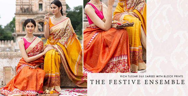 Tussar Silks – a timeless affair in soft silky weaves