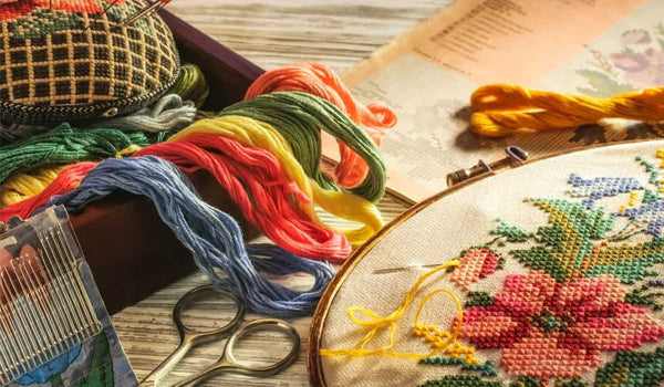Counted Thread Embroidery – technique in thread work akin to an art