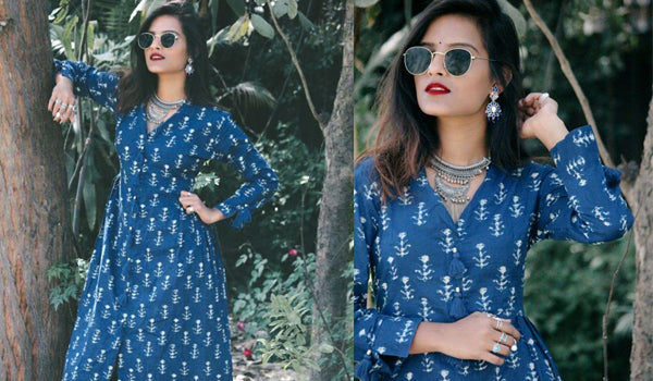 A new range of designer Kurta Tops for you to explore from Unnati Silks