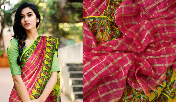 The Hyderabadi Block prints - A new avatar in Georgette